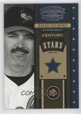 2004 Donruss Throwback Threads - Century Stars #CS-41 - Rafael Palmeiro /1500