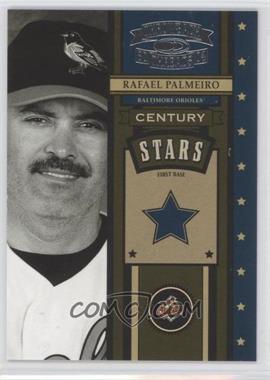 2004 Donruss Throwback Threads - Century Stars #CS-41 - Rafael Palmeiro /1500