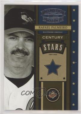 2004 Donruss Throwback Threads - Century Stars #CS-41 - Rafael Palmeiro /1500