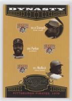 Willie Stargell, Dave Parker, Bill Madlock #/1,500