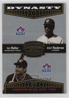 Rickey Henderson, Paul Molitor, Roberto Alomar, Joe Carter #/1,500