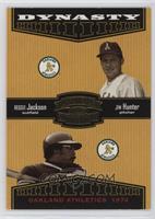 Reggie Jackson, Catfish Hunter [EX to NM] #/1,500