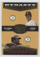 Reggie Jackson, Catfish Hunter #/1,500