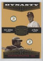 Reggie Jackson, Catfish Hunter #/1,500