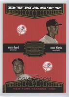 Roger Maris, Whitey Ford #/1,500