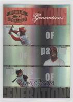 George Foster, Dave Parker, Austin Kearns [EX to NM] #/100