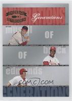 Stan Musial, Lou Brock, Jim Edmonds #/1,500