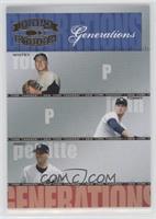 Whitey Ford, Tommy John, Andy Pettitte #/1,500