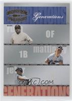 Babe Ruth, Don Mattingly, Derek Jeter #/1,500