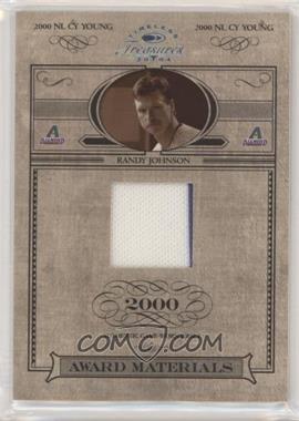 2004 Donruss Timeless Treasures - Award Materials #AW-31 - Randy Johnson /25