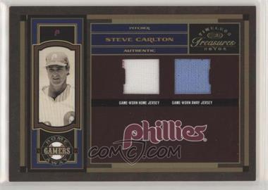 2004 Donruss Timeless Treasures - Home Away Gamers #HA-5 - Steve Carlton /50