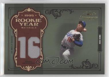 2004 Donruss Timeless Treasures - Rookie Year Materials - Number #RY-22 - Hideo Nomo /16
