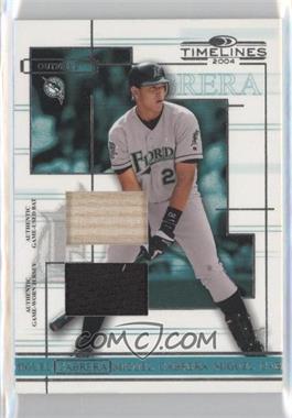 2004 Donruss Timelines - [Base] - Combo Materials #7 - Miguel Cabrera /125