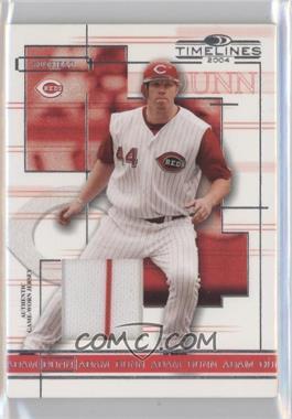 2004 Donruss Timelines - [Base] - Materials #1 - Adam Dunn