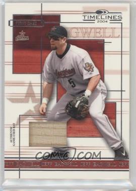 2004 Donruss Timelines - [Base] - Materials #24 - Jeff Bagwell