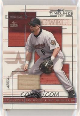 2004 Donruss Timelines - [Base] - Materials #24 - Jeff Bagwell