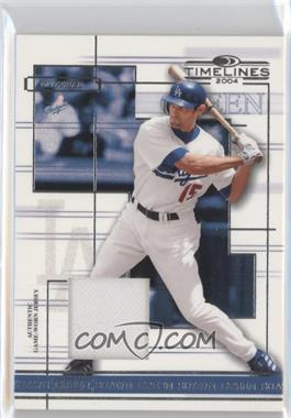 2004 Donruss Timelines - [Base] - Materials #45 - Shawn Green