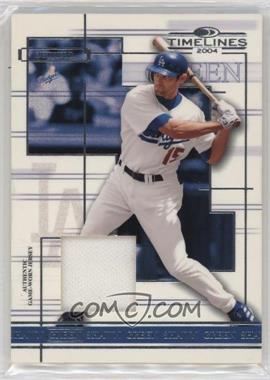 2004 Donruss Timelines - [Base] - Materials #45 - Shawn Green