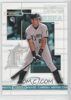 2004 Donruss Timelines - [Base] - Silver #7 - Miguel Cabrera /100