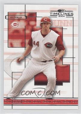 2004 Donruss Timelines - [Base] #1 - Adam Dunn