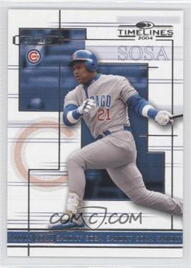 2004 Donruss Timelines - [Base] #43 - Sammy Sosa