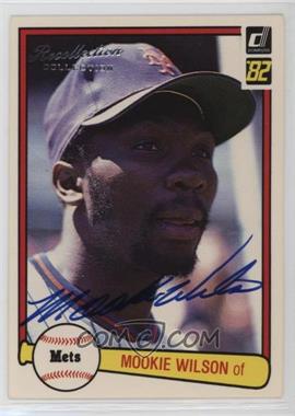 2004 Donruss Timelines - Recollection Collection Buyback Autographs #MW82 - Mookie Wilson /39