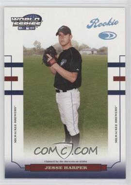 2004 Donruss World Series - [Base] - Platinum Holofoil 25 #185 - Jesse Harper /25