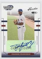 Frank Francisco #/1,000