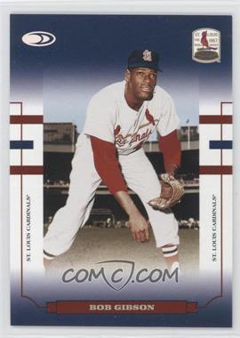 2004 Donruss World Series - Blue - Silver Holofoil 50 #WS-97 - Bob Gibson /50