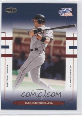 2004 Donruss World Series - Blue #WS-70 - Cal Ripken Jr.