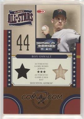 2004 Donruss World Series - Playoff All-Stars - Combo Materials #PAS-7 - Roy Oswalt /100
