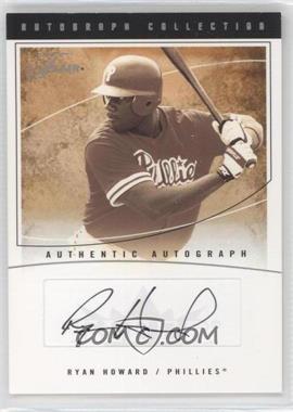 2004 Flair - Autograph Collection - Crown #AC-RH - Ryan Howard /100