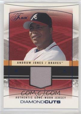 2004 Flair - Diamond Cuts - Blue #DC-AJ - Andruw Jones /250