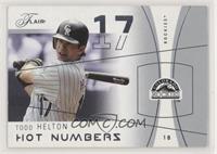 Todd Helton #/500