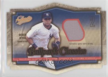 2004 Fleer Authentix - Ballpark Classics - Jersey #BC-DJ - Derek Jeter