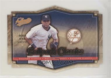 2004 Fleer Authentix - Ballpark Classics #8 BC - Derek Jeter