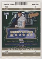 Ticket to the Majors - Chad Gaudin [Noted] #/100