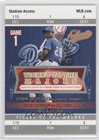 Ticket to the Majors - Edwin Jackson #/999