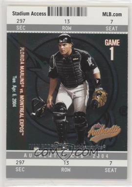 2004 Fleer Authentix - [Base] #25 - Ivan Rodriguez