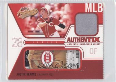 2004 Fleer Authentix - Game Jerseys - Ripped #JA-AK - Austin Kearns