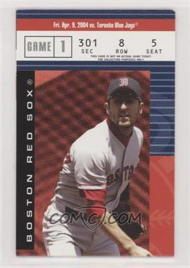 2004 Fleer Authentix - Ticket Studs #1 TS - Nomar Garciaparra