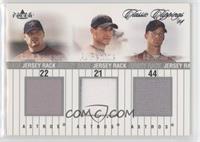 Roger Clemens, Andy Pettitte, Roy Oswalt #/87