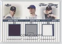 Randy Johnson, Richie Sexson, Brandon Webb #/225