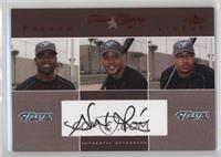 Alex Rios, Carlos Delgado, Vernon Wells (Alex Rios Autograph) #/150