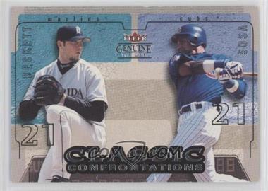 2004 Fleer Genuine Insider - Classic Confrontations #5 CC - Josh Beckett, Sammy Sosa