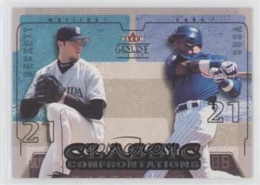 2004 Fleer Genuine Insider - Classic Confrontations #5 CC - Josh Beckett, Sammy Sosa