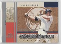 Jason Giambi #/250