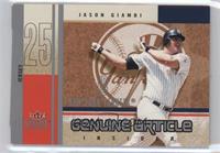 Jason Giambi [Noted] #/250