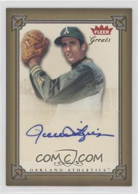 2004 Fleer Greats of the Game - Autographs #GBA-RF - Rollie Fingers