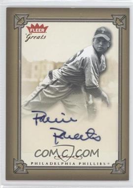 2004 Fleer Greats of the Game - Autographs #GBA-RR - Robin Roberts